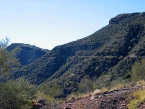 Photos of a hike to Reavis Ranch from the north in the Superstition Mountain Wilderness